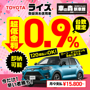 261002車の森新車館様様_GDN_1200×1200_ライズ_金利0.9%